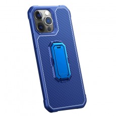 Case Ancus Autofocus Shockproof with Ring Holder για Apple iPhone 12 Pro Max Blue