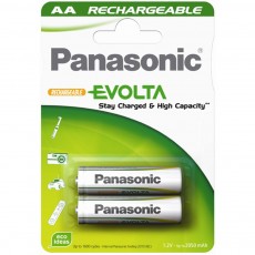 Rechargeable Battery Panasonic size AA HHR3MVE/2BC 1900 mAh 1.2V  Τεμ. 2