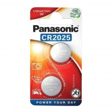Buttoncell Panasonic CR2025 3V Pcs. 2
