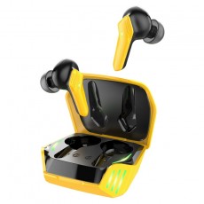 Wireless Hands Free Hoco S21 Magic Shadow Gaming Headset v.5.0 with LED Display, Charging Base Yellow