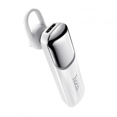 Wireless Hands Free Hoco E57 Essential V.5.0 White with Big Control Button and 10 Hours Talk Time