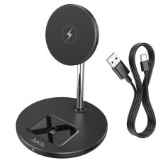 Wireless Charger Pad Hoco S23 Volant 5V/2A up to 15W With 1m Canle Black