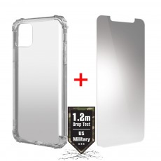 Case Shockproof TPU 1.2m Drop Test Energizer with Tempered Glass for Apple iPhone 11 Transparent