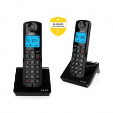 Dect/Gap Alcatel S250 Duo with Call Block Function Black