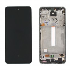 Original LCD with Digitizer with Frame  for Samamsung SM-A525F A52 4G/SM-A526B A52 5G White GH82-25524D GH82-25754D