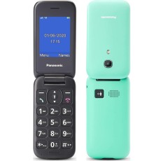 Panasonic KX-TU400EXC Τurquoise  2.4" MicroSD, Bluetooth, Camera with Large Buttons and SOS Button