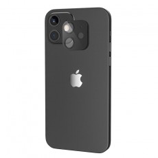 Frame Film Κάμερας Hoco 3D Metal  for Apple iPhone 12 mini Anti-Fingerprint Black