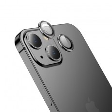 Frame Film Κάμερας Hoco 3D Metal for Apple iPhone 13 /  iPhone 13 mini Black