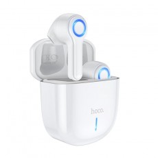 Wireless Hands Free Hoco ES45 Harmony sound TWS V.5.0 with Touch Button Supports Leader-Follower Switch White