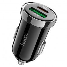 Car Charger HocoZ44 Leading PD20W+QC3.0 Black