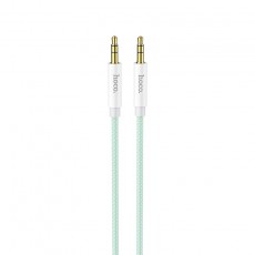 Audio Cable Hoco UPA19 Braided 3.5mm Male to 3.5mm Male 1m Green