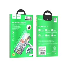 Tempered Glass Hoco A28 Anti-fingerprint 0.33mm για Apple iPhone 13 Pro Max/ iPhone 14 Plus Black