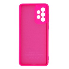 Case Ancus Silicon Liquid for Samsung SM-A736 Galaxy A73 5G Pink Fluo