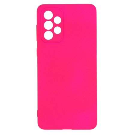 Case Ancus Silicon Liquid for Samsung SM-A736 Galaxy A73 5G Pink Fluo