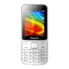 Refurbished Panasonic EZ240 Dual Sim with Flashlight Silver 2.4"