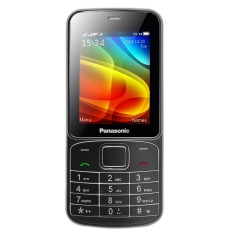 Refurbished Panasonic EZ240 Dual Sim with Flashlight Black 2.4"