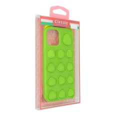 Case Ancus TPU Pop It with Strap για Apple iPhone 12 Pro Max Green with Design and Cord