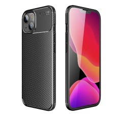 Case Ancus AutoFocus Carbon Fiber για Apple iPhone 13/iPhone 14 Black