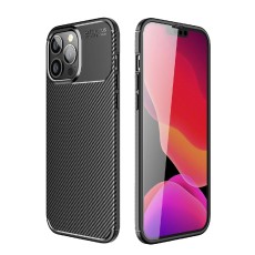 Case Ancus AutoFocus Carbon Fiber για Apple iPhone 13 Pro Max Black