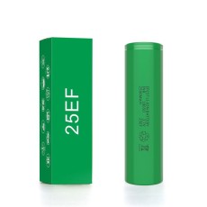 Rechargable Ιndustrial  Βattery Efest INR18650 25EF Li-ion 3.7V 25A 2500mAh