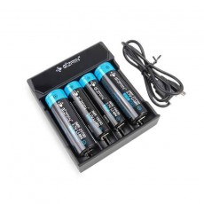 EiZfan NC4 Intelligent Battery Charger for 21700/20700/18650 4 Position Batteries
