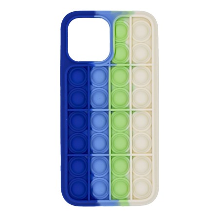 TPU Case Ancus TPU Pop It for Apple iPhone 13 Pro Max Blue Light Blue Green White