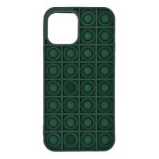 TPU Case Ancus TPU Pop It for Apple iPhone 12 / 12 Pro Dark Green