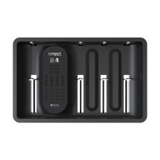 Efest iMate R4 3A Battery Charger with 4 Positions LED Display Compatible with Batteries 18650 20700/21700
