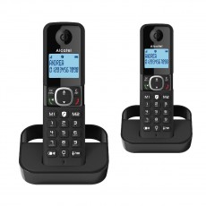 Alcatel F860 DUO Cordless Digital Telephone with Open Listening and Call Barring Black
