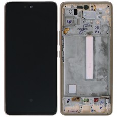 Original LCD & Digitizer Samsung SM-A536B Galaxy A53 5G Peach/Gold GH82-28024D