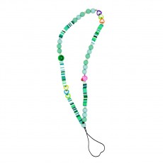 Decorative Strap with Beads 19cm Turquoise