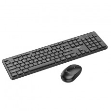 Hoco GM17 Business Set Full Size Wired Keyboard and Mouse with , Full Size, 104 Keys Black