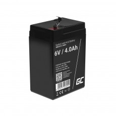 Battery for UPS Green Cell AGM15 AGM VRLA (6V 4Ah) 0.68 kg 70mm x 47mm x 104mm