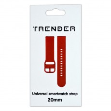 Spare Strap Trender TR-SP20RD Sport 20mm Red