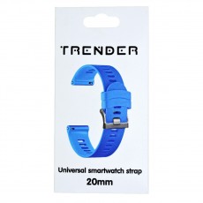 Spare Silicone Trender TR-SL20BL Strap 20mm Blue