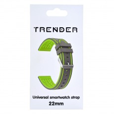 Spare Strap Trender TR-GM22GYGR Gamer 22mm Grey-Green