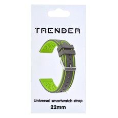 Spare Strap Trender TR-GM22GYGR Gamer 22mm Grey-Green