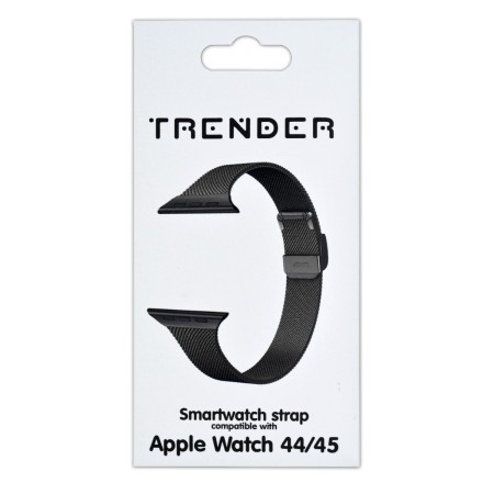 Spare Strap Trender TR-AST45BK Apple Steel 44/45mm Black