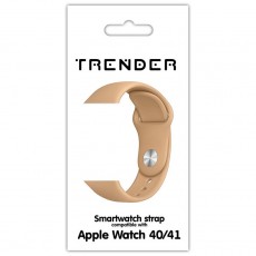 Spare Strap Trender TR-ASL41BW Silicone for Apple Watch 40/41mm Brown