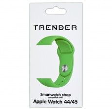 Spare Strap Trender TR-ASL45GR Silicone for Apple Watch 44/45mm Green