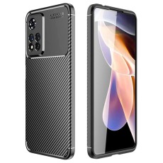 Case Ancus AutoFocus Carbon Fiber για Xiaomi Note 11 Pro+ 5G Black