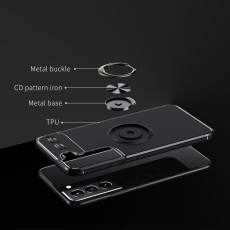 Case Ancus Autofocus Shockproof with Ring Holder για Samsung SM-S906 Galaxy S22+ 5G Black