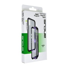 Case Ancus 360 Full Cover Magnetic Metal for Apple iPhone 7 / 8 / SE (2020) Black