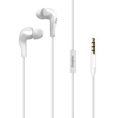 Hands Free Energizer CIA5 Stereo 3.5mm White with Micrphone and Operation Control Button 1,1m