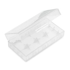 Battery Case EiZfan for for storage for 2  batteries 18650 / 18700