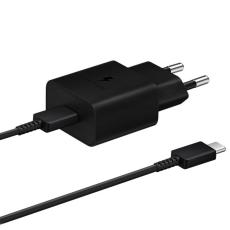 Samsung Fast Charging Samsung Fast Charging EP-T1510XBEGEU 15W with cable USB-C σε USB-C Black