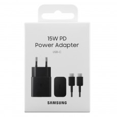 Samsung Fast Charging Samsung Fast Charging EP-T1510XBEGEU 15W with cable USB-C σε USB-C Black