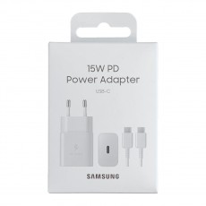 Samsung Fast Charging Samsung Fast Charging EP-T1510XWEGEU 15W with cable USB-C σε USB-C white