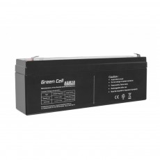 Μπαταρία Green Cell AGM18 VRLA (12V 2.3Ah) 0.92  kg 179 × 35 × 66mm  Μaintenance Free Alarm system and Cash register