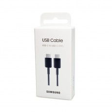 Data Cable Samsung EP-DA705BBEGWW USB-C toUSB-C Black Original 1m Retail